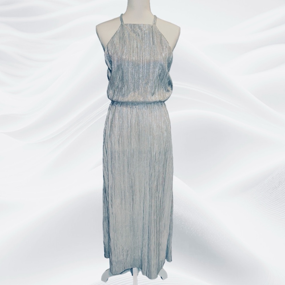 House of Harlow 1960 x REVOLVE‎ Silver Farrah Dress Small